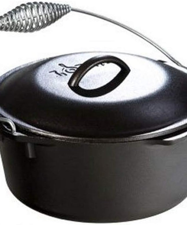 Lodge 9 Quart Pre-Seasoned Cast Iron Dutch Oven