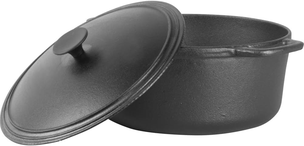 COMMERCIAL CHEF Cast Iron Dutch Oven
