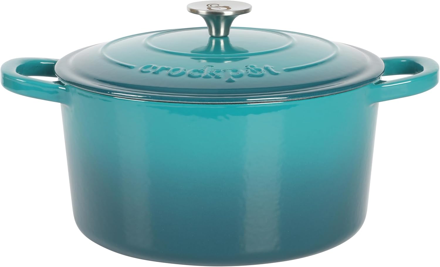 Crock-Pot Artisan Oval Enameled Cast Iron Dutch Oven, 7-Quart