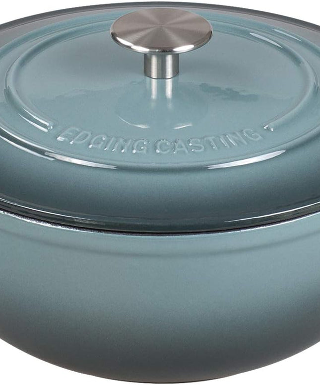 5Qt Enameled Cast Iron Dutch Oven for Baking & Cooking