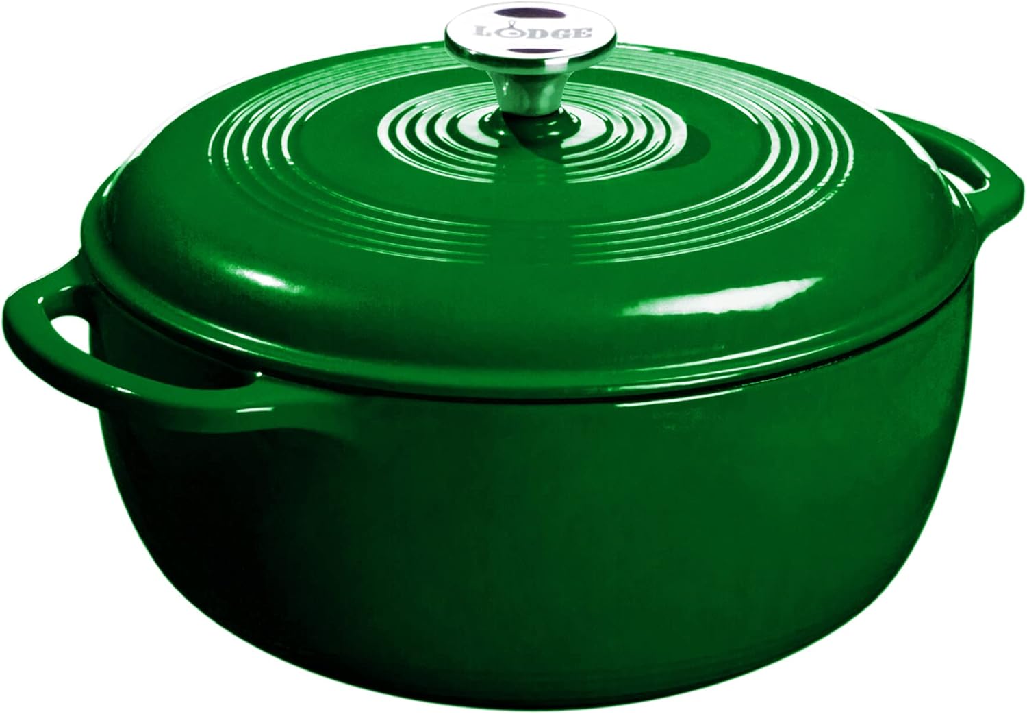 Lodge 6 Qt Enameled Cast Iron Dutch Oven