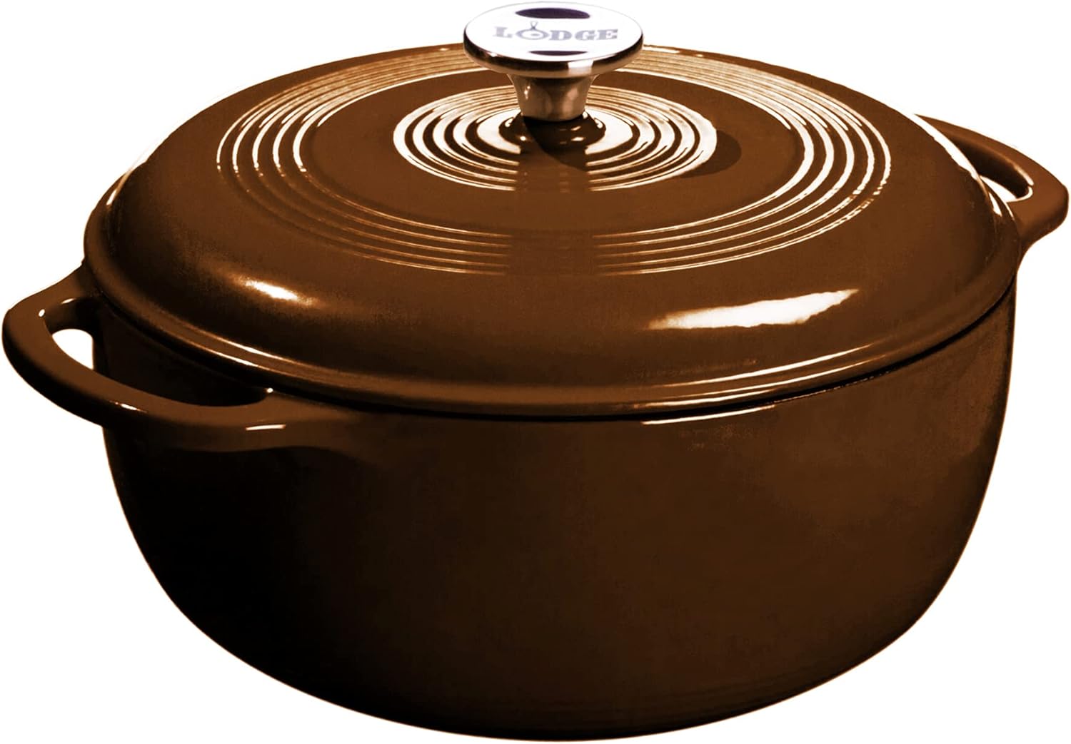 Lodge 6 Qt Enameled Cast Iron Dutch Oven