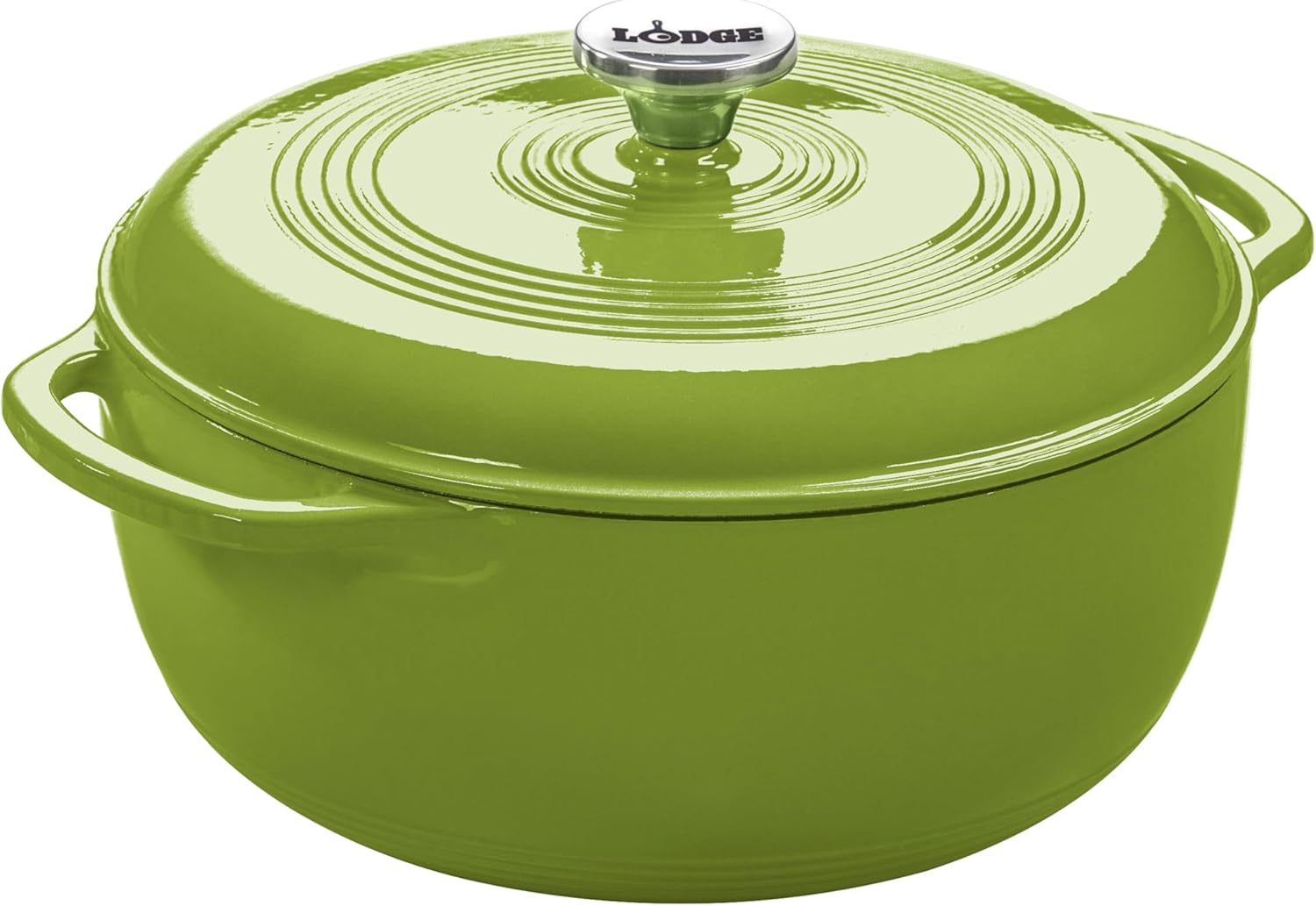 Lodge 6 Qt Enameled Cast Iron Dutch Oven