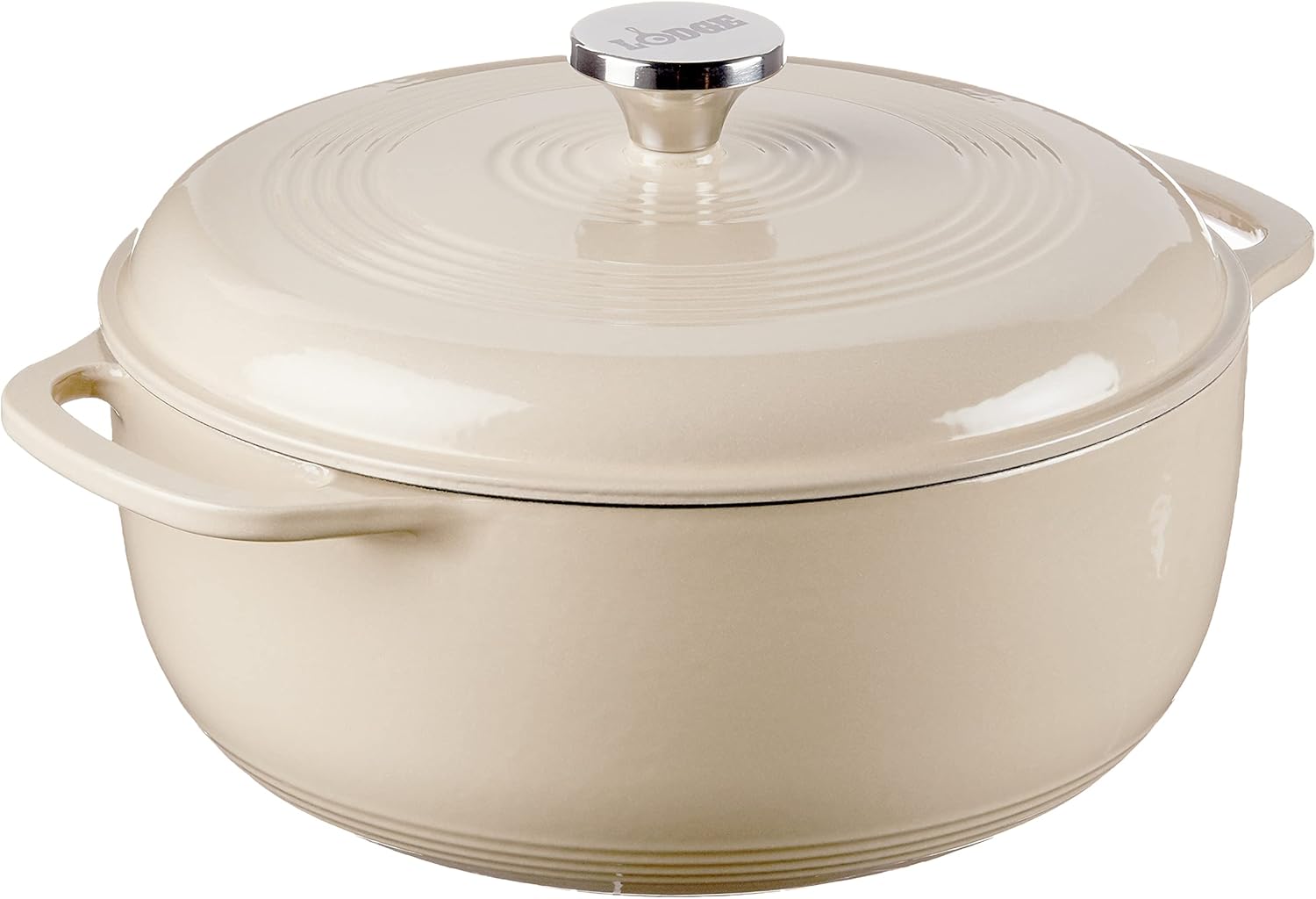 Lodge 6 Qt Enameled Cast Iron Dutch Oven