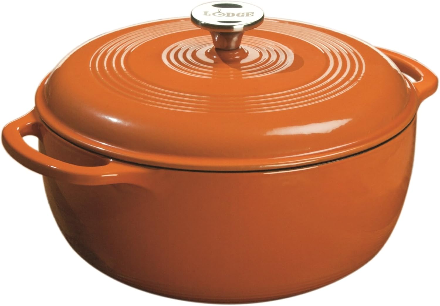 Lodge 6 Qt Enameled Cast Iron Dutch Oven