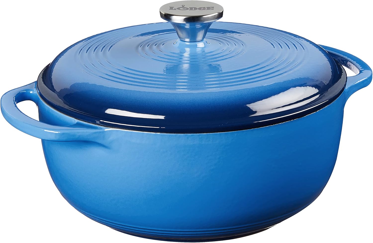 Lodge 4.5 Qt Enameled Cast Iron Dutch Oven