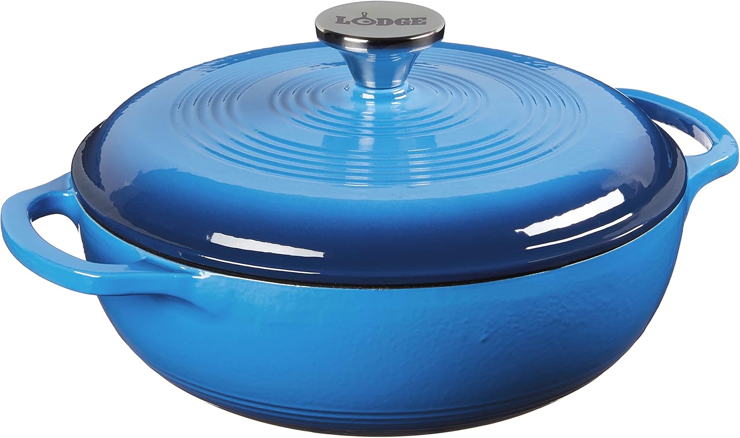 Lodge 3 Qt Enameled Cast Iron Dutch Oven