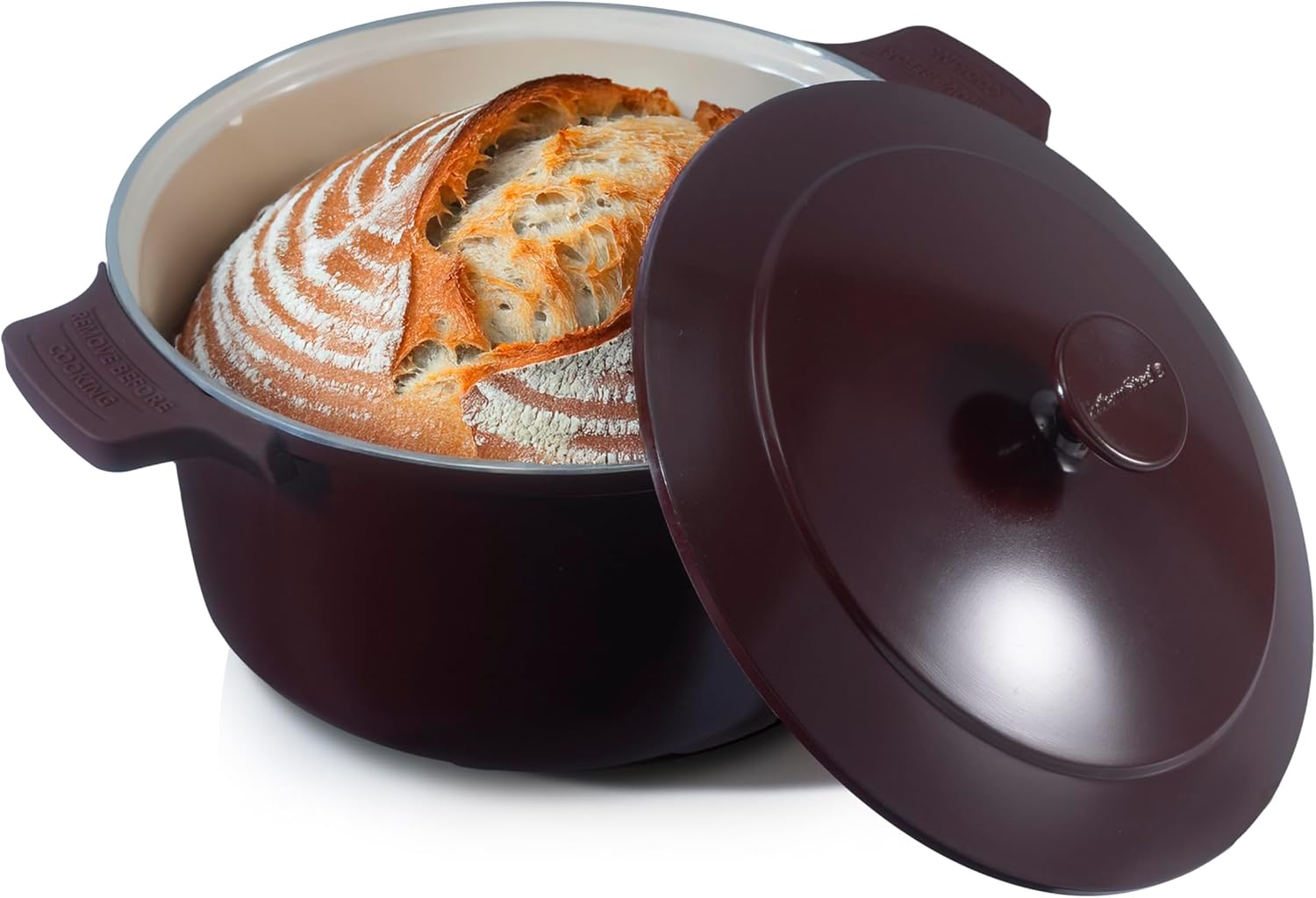 Gotham Steel 5 Qt Dutch Oven Pot w/ Lid - Nonstick Ceramic