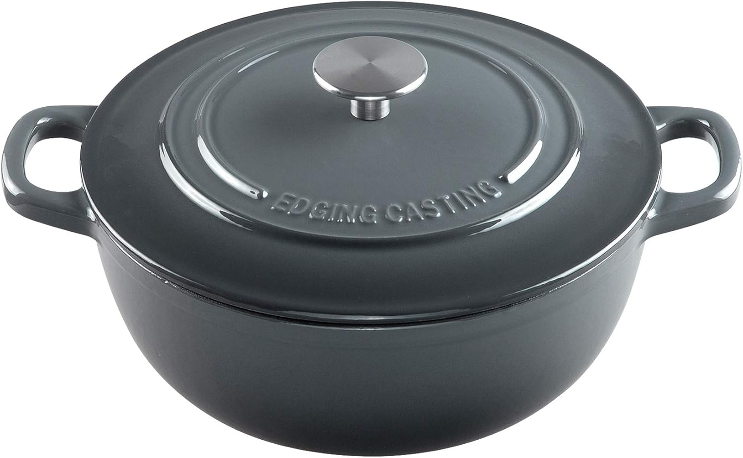 5Qt Enameled Cast Iron Dutch Oven for Baking & Cooking