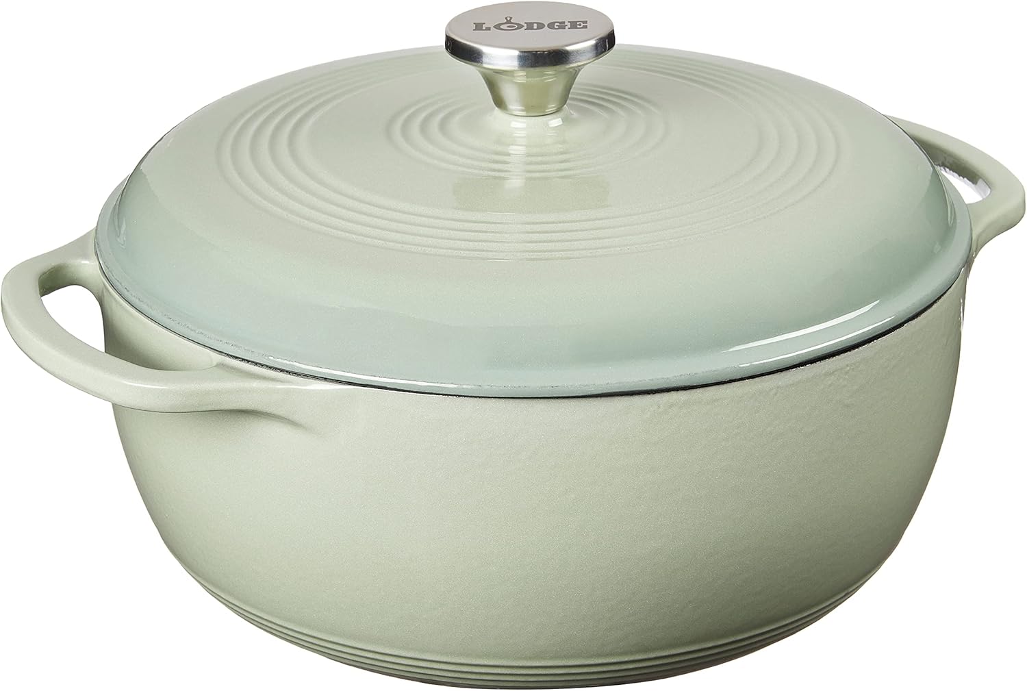 Lodge 6 Qt Enameled Cast Iron Dutch Oven