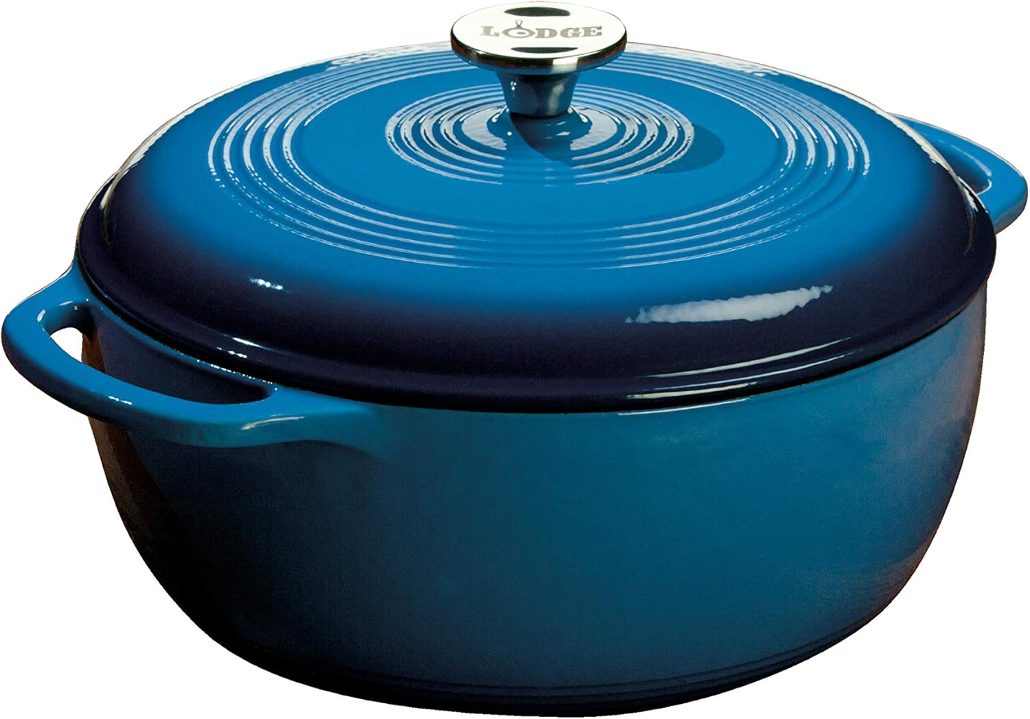 Lodge 6 Qt Enameled Cast Iron Dutch Oven