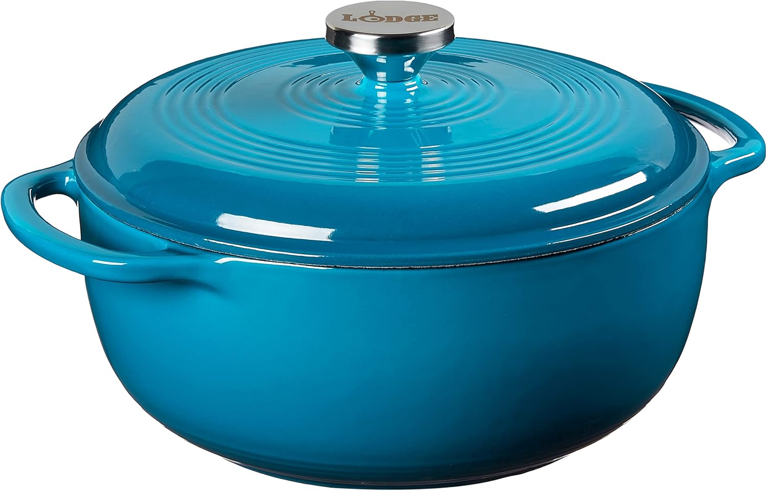 Lodge 4.5 Qt Enameled Cast Iron Dutch Oven
