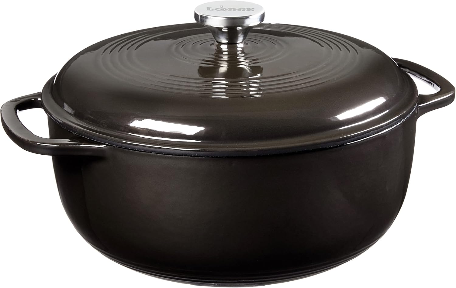Lodge 6 Qt Enameled Cast Iron Dutch Oven