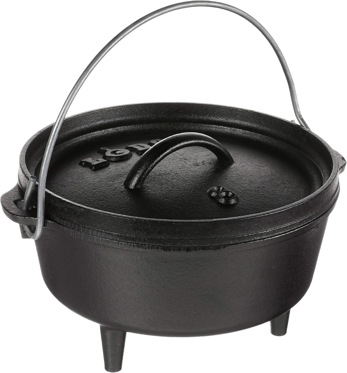 Lodge Cast Iron Camp Dutch Oven - Versatile Cooking