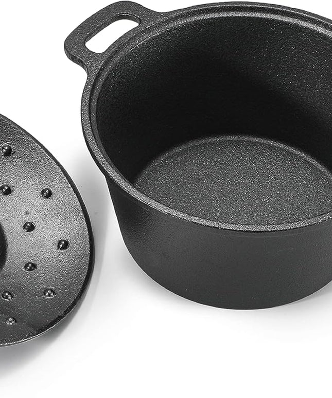 COMMERCIAL CHEF Cast Iron Dutch Oven