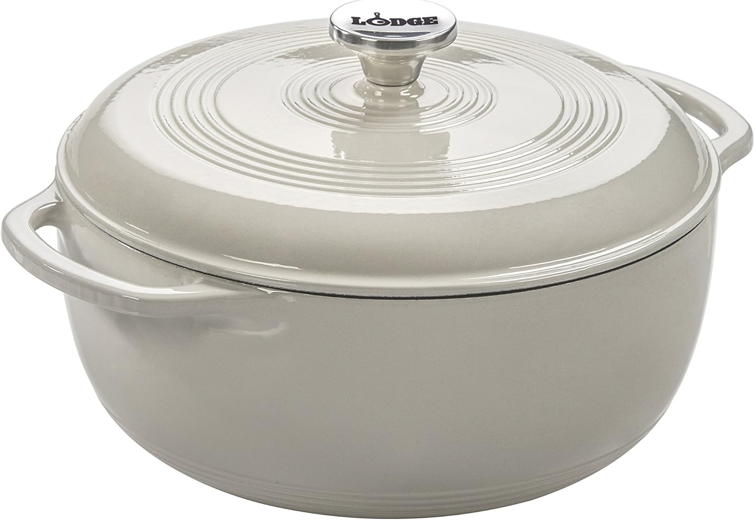 Lodge 6 Qt Enameled Cast Iron Dutch Oven