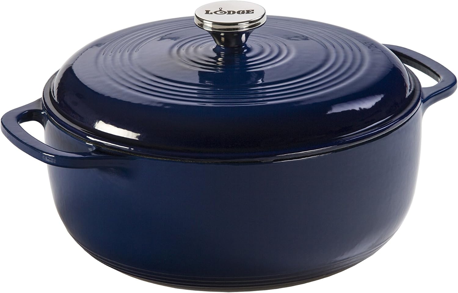 Lodge 6 Qt Enameled Cast Iron Dutch Oven